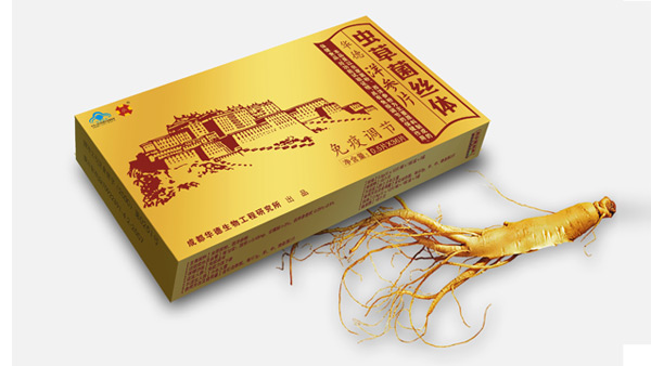 蟲(chóng)草菌絲體禮盒包裝設(shè)計(jì)
