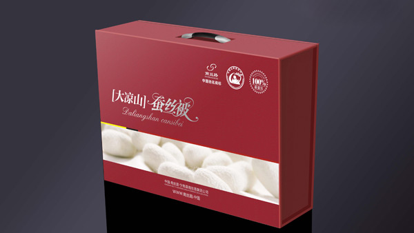 大涼山蠶絲被包裝設(shè)計
