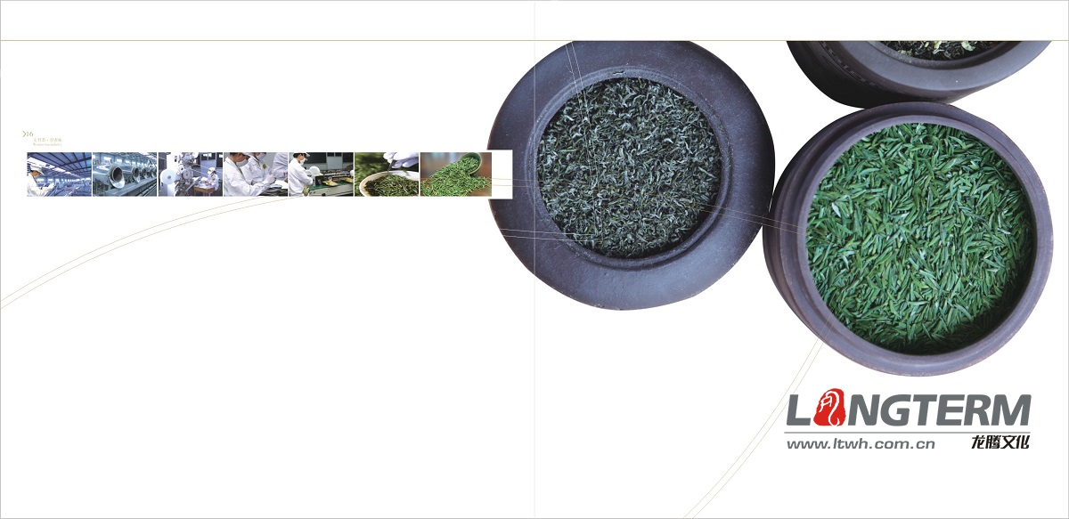文君茶公司形象宣傳畫(huà)冊(cè)設(shè)計(jì)